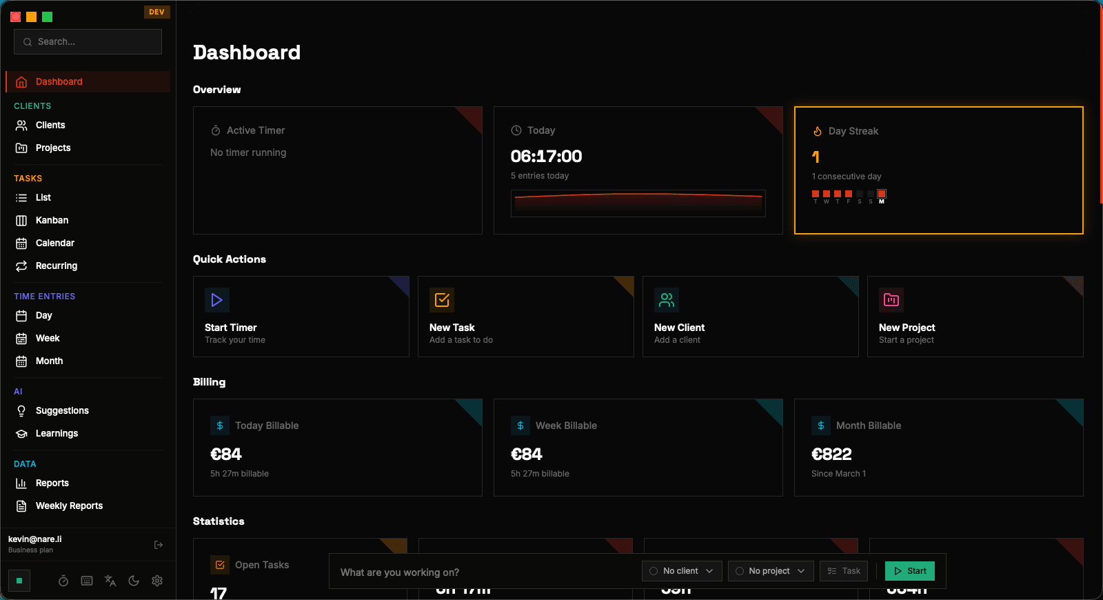 Dashboard