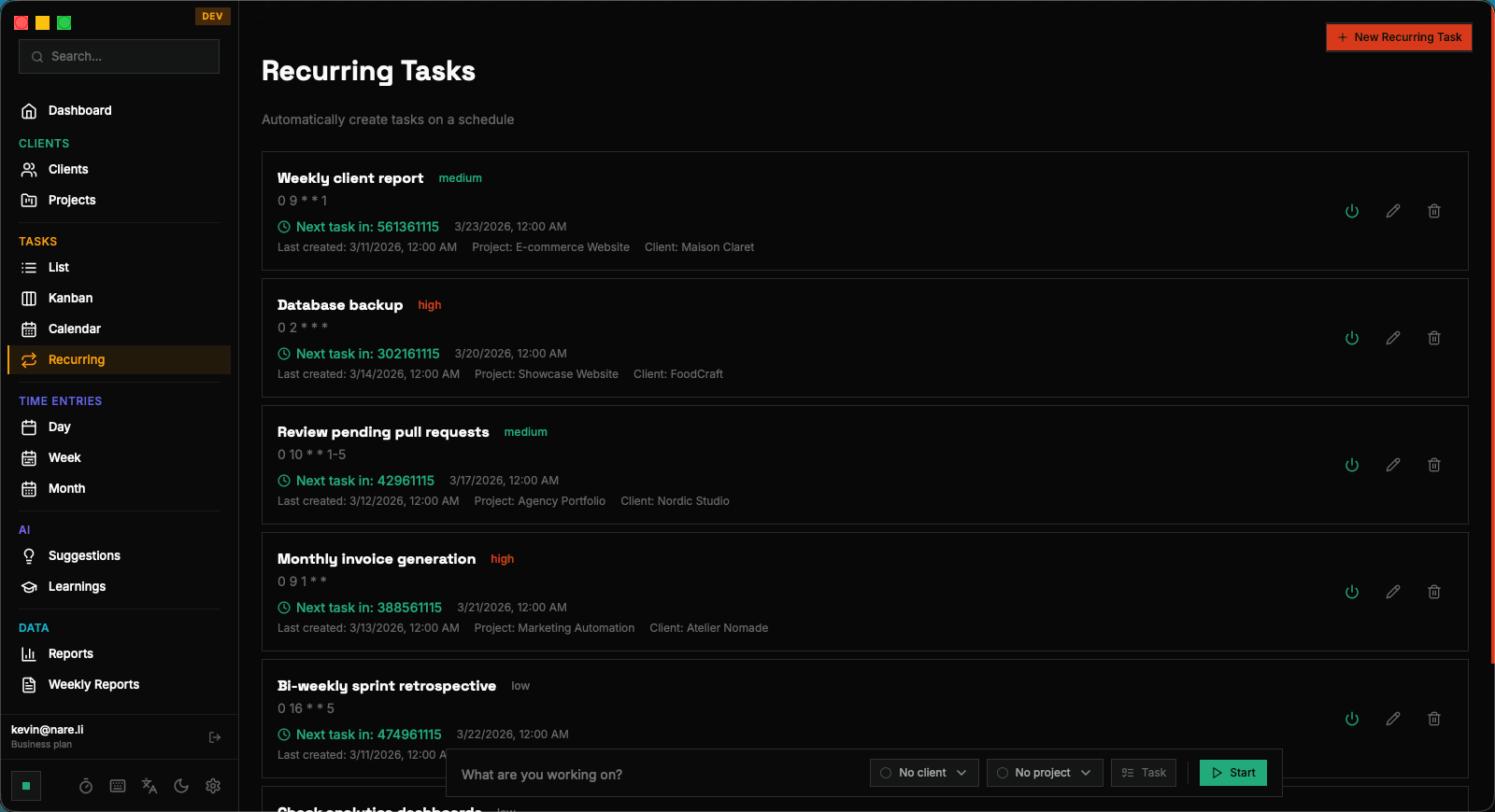 Managing Templates